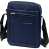 Pierre Cardin 1721 ALAN09 sötétkék férfi oldaltáska 20 x 24 x 9 cm