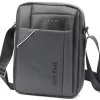 Pierre Cardin 2011 ALAN09 szürke férfi oldaltáska 20 x 24 x 9 cm
