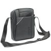 Pierre Cardin 2011 ALAN09 szürke férfi oldaltáska 20 x 24 x 9 cm 