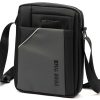 Pierre Cardin 2011 ALAN09 sötétszürke férfi oldaltáska 20 x 24 x 9 cm 