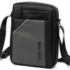 Pierre Cardin 2011 ALAN09 sötétszürke férfi oldaltáska 20 x 24 x 9 cm