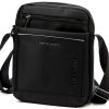 Pierre Cardin 2051 ALAN09 fekete férfi oldaltáska 20 x 24 x 9 cm