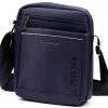 Pierre Cardin 2051 ALAN09 sötétkék férfi oldaltáska 20 x 24 x 9 cm