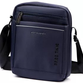   Pierre Cardin 2051 ALAN09 sötétkék férfi oldaltáska 20 x 24 x 9 cm