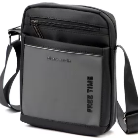   Pierre Cardin 2051 ALAN09 sötétszürke férfi oldaltáska 20 x 24 x 9 cm