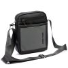 Pierre Cardin 2051 ALAN09 sötétszürke férfi oldaltáska 20 x 24 x 9 cm