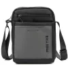 Pierre Cardin 2051 ALAN09 sötétszürke férfi oldaltáska 20 x 24 x 9 cm