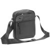 Pierre Cardin 2081 ALAN09 szürke férfi oldaltáska 20 x 24 x 9 cm