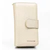 Peterson PTN 76116-SBR-BE bézs női bőr pénztárca 9.5 x 16.5 x 3.5 cm