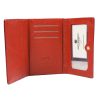 Peterson PTN PS15-09-FDS piros női pénztárca 12 x 9.5 x 2.8 cm