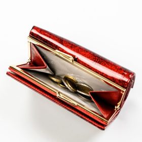   Peterson PTN PS108-FDS piros női pénztárca 14,5 x 9,5 x 3 cm