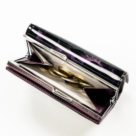   Peterson PTN PS108-FDS lila női pénztárca 14,5 x 9,5 x 3 cm