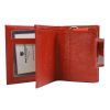 Peterson PTN PS329-FDS piros női pénztárca 11 x 8.5 x 2.8 cm