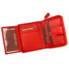 Mato Grosso 0820-46 RFID piros női bőr pénztárca 9 x 11 x 3 cm