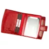 EL FORREST 2232-480 RFID piros női bőr pénztárca 10 x 10 x 2.5 cm