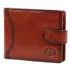 EL FORREST 850-29 RFID barna férfi bőr pénztárca 11.5 x 9.5 x 3 cm 