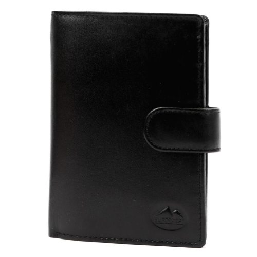 EL FORREST 883-67 RFID fekete férfi bőr pénztárca 10.5 x 14 x 3 cm 
