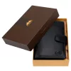 EL FORREST 883-67 RFID fekete férfi bőr pénztárca 10.5 x 14 x 3 cm