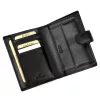 EL FORREST 883-67 RFID fekete férfi bőr pénztárca 10.5 x 14 x 3 cm
