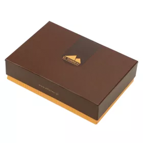   EL FORREST 917-29 RFID barna férfi bőr pénztárca 10 x 8.5 x 2 cm