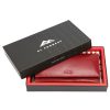 EL FORREST 920-480 RFID piros női bőr pénztárca 16.5 x 8.5 x 3.5 cm 