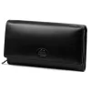 EL FORREST 920-67 RFID fekete női bőr pénztárca 16.5 x 8.5 x 3.5 cm