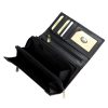 EL FORREST 920-67 RFID fekete női bőr pénztárca 16.5 x 8.5 x 3.5 cm 