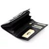 EL FORREST 920-67 RFID fekete női bőr pénztárca 16.5 x 8.5 x 3.5 cm