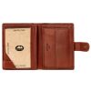 EL FORREST 932-29 RFID barna férfi bőr pénztárca 10 x 13 x 3 cm 