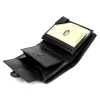 EL FORREST 932-67 RFID fekete férfi bőr pénztárca 10 x 13 x 3 cm