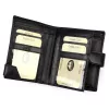 EL FORREST 932-67 RFID fekete férfi bőr pénztárca 10 x 13 x 3 cm