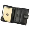 EL FORREST 932-67 RFID fekete férfi bőr pénztárca 10 x 13 x 3 cm