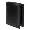 EL FORREST 933-67 RFID fekete férfi bőr pénztárca 10.5 x 13 x 3 cm