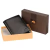 EL FORREST 933-67 RFID fekete férfi bőr pénztárca 10.5 x 13 x 3 cm