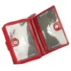 EL FORREST 975-480 RFID piros női bőr pénztárca 9.5 x 11.5 x 3.5 cm