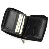 EL FORREST 991-67 RFID fekete bőr pénztárca 10 x 11 x 2 cm