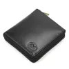 EL FORREST 991-67 RFID fekete bőr pénztárca 10 x 11 x 2 cm