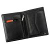 Pierre Cardin YS605 326 fekete-piros férfi bőr pénztárca 10 x 13 x 3 cm 