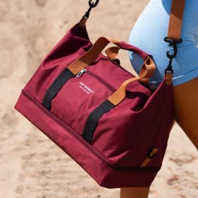 Peterson PTN 23145 bordó utazótáska 47 x 30 x 27 cm