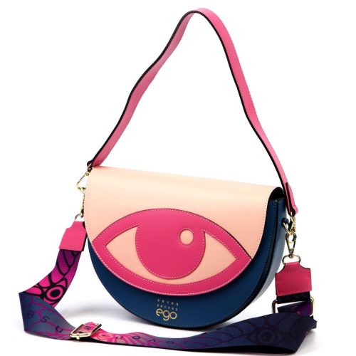 EGO ES0118S7 020124JZ színes női bőr válltáska 28 x 20 x 8 cm 
