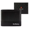 Pierre Cardin YS607 324 fekete férfi bőr pénztárca 12 x 10 x 3 cm