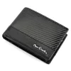 Pierre Cardin YS607 8806 fekete férfi bőr pénztárca 12 x 9.5 x 3 cm
