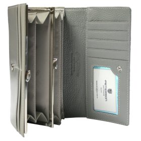   Peterson PTN PX24-1-NPK világoskék mintás női pénztárca 17 x 9,5 x 3 cm