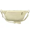 Luka 24-091 bézs női bőr crossbody, oldaltáska 35 x 15 x 11 cm