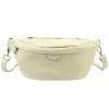 Luka 24-091 bézs női bőr crossbody, oldaltáska 35 x 15 x 11 cm