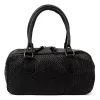 VS 042 fekete női bőr válltáska, oldaltáska 37 x 19 x 11 cm