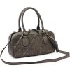 VS 042 taupe női bőr válltáska, oldaltáska 37 x 19 x 11 cm