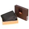 EL FORREST 3214-67 RFID fekete férfi bőr kártyatrtó 10.2 x 8 x 2 cm
