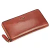 EL FORREST 833-29 RFID konyak női bőr pénztárca 19.5 x 9.5 x 2.2 cm