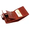EL FORREST 874-29 RFID konyak férfi bőr pénztárca 9.5 x 10 x 2.5 cm